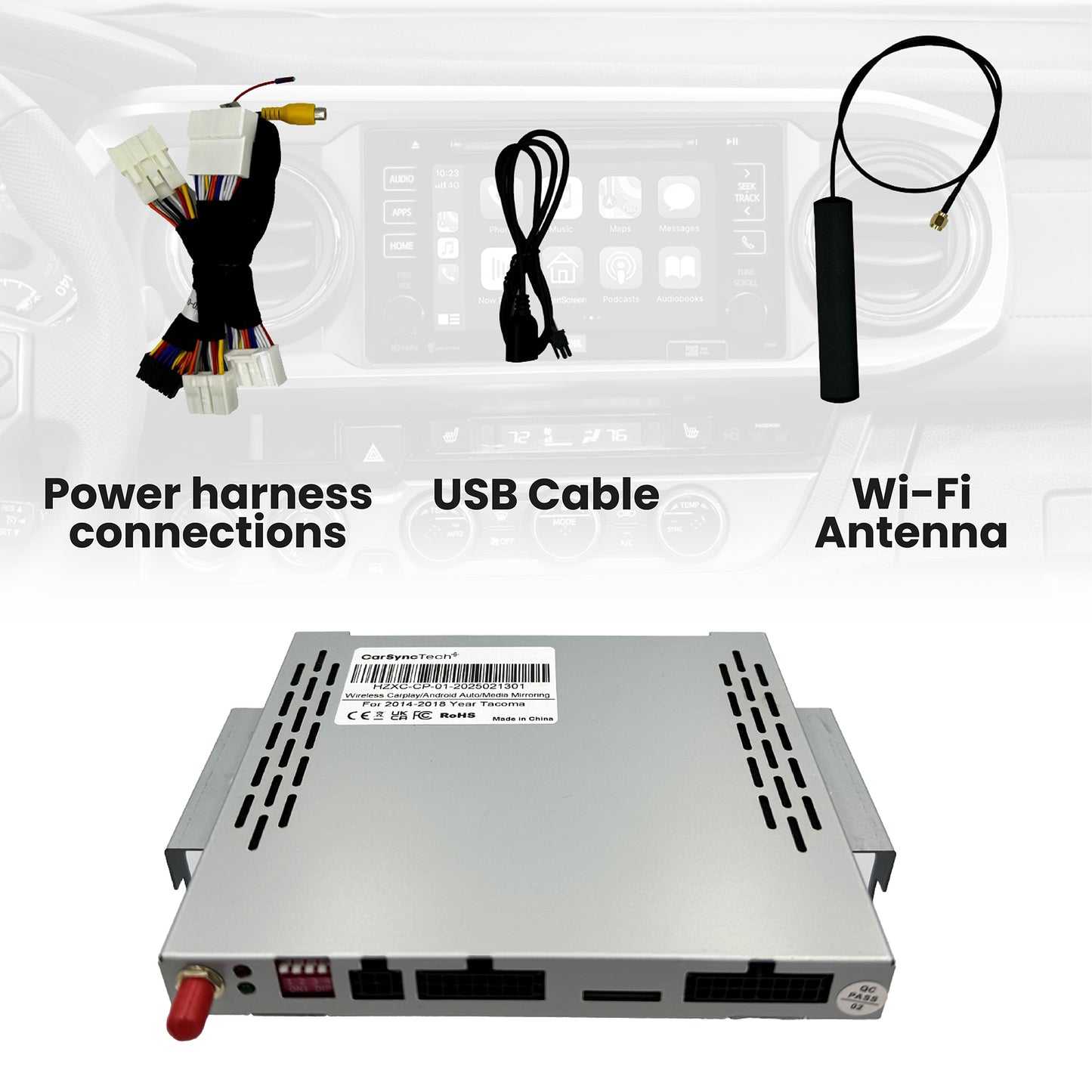 Toyota 4Runner Head Unit Decoder CarPlay/AndroidAuto (2015-2019)
