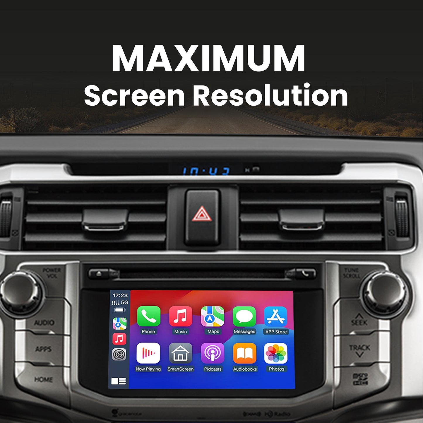 Toyota 4Runner Head Unit Decoder CarPlay/AndroidAuto (2015-2019)