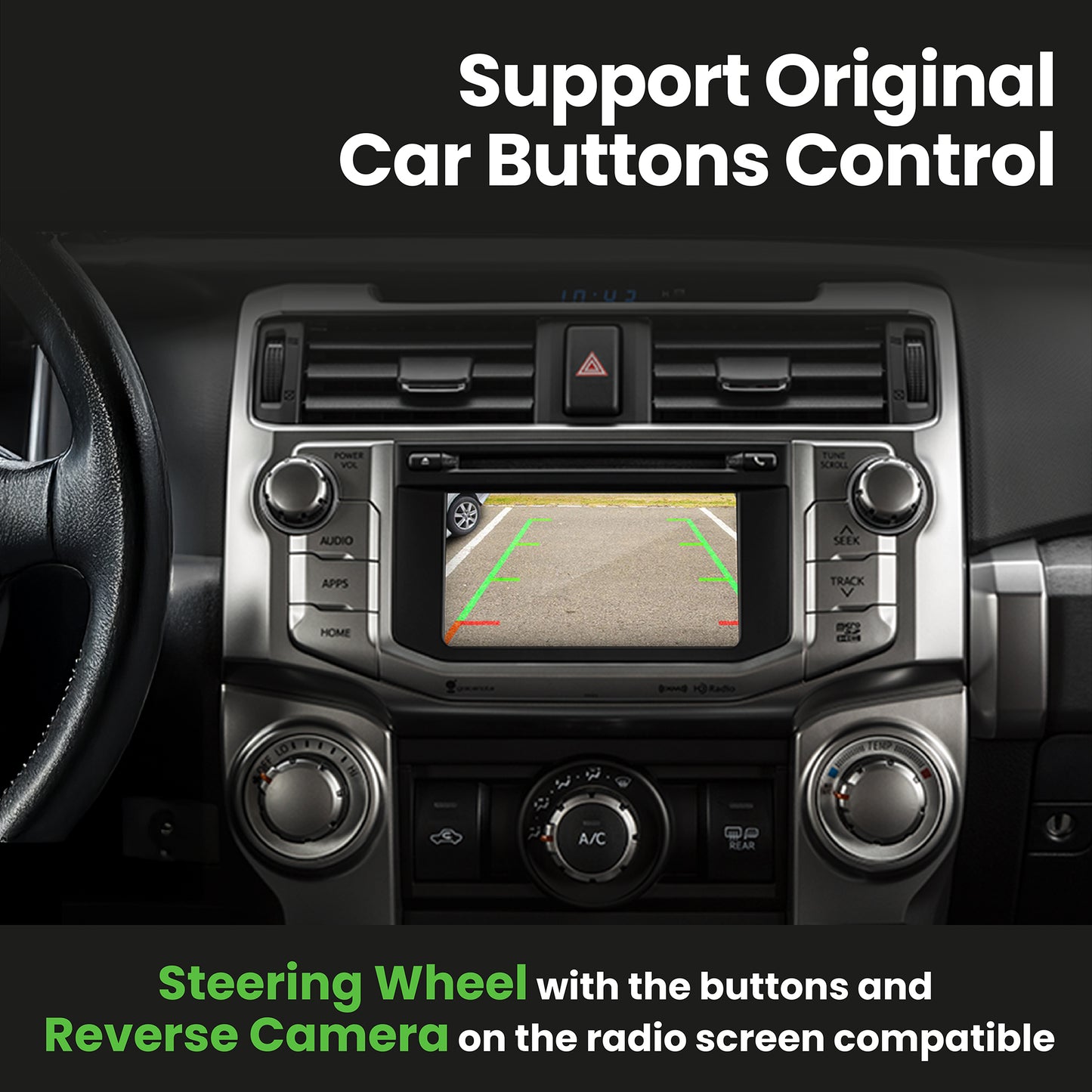 Toyota 4Runner Head Unit Decoder CarPlay/AndroidAuto (2015-2019)