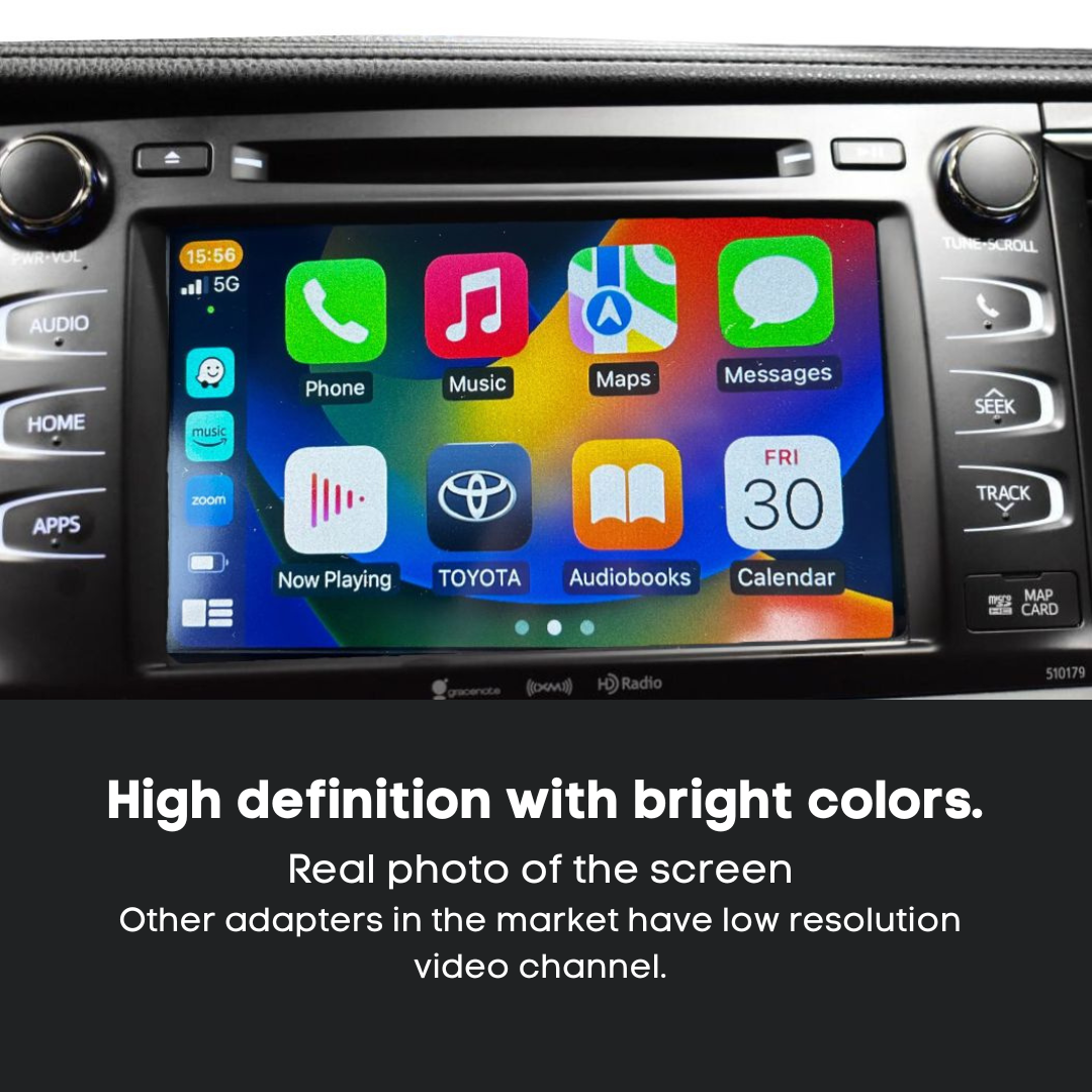 Toyota Highlander Head Unit Decoder CarPlay/AndroidAuto (2014-2019) - [Panasonic Head Unit]