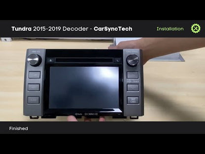 Toyota Tundra Head Unit Decoder CarPlay/AndroidAuto (2015-2019)